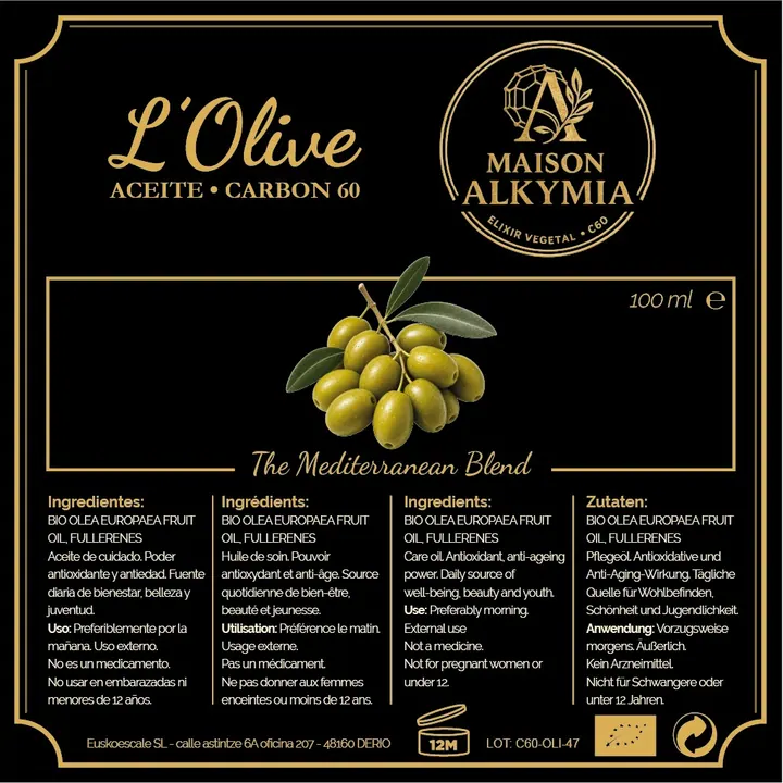 Etiqueta de Maison Alkymia L'Olive